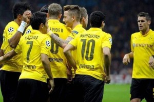  桑乔国家队回归后首球助多特取三分  